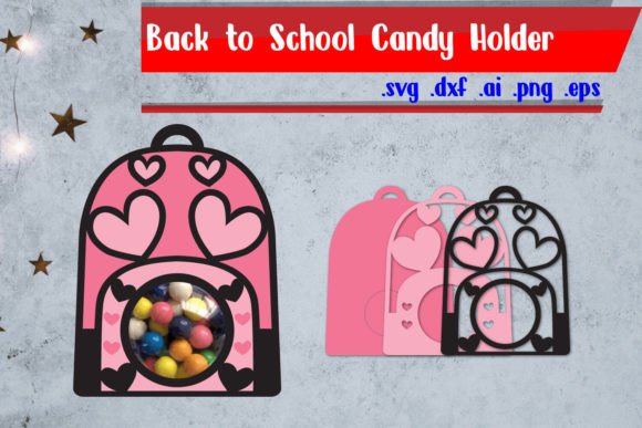 Back to School Candy Holde Graphics for Crafts