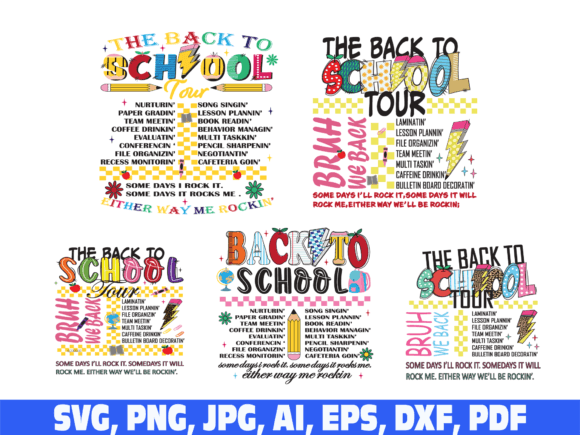 Back to School Graphics for Crafts