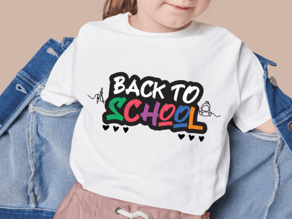 Back to School Shirt Graphics for T-Shirt Designs