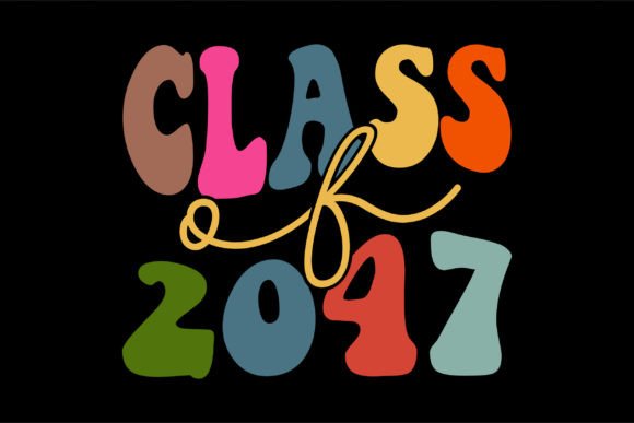Class of 2047 Graphics for T-Shirt Designs