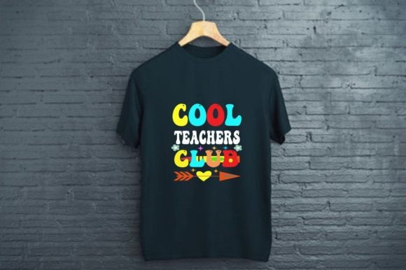 COOL TEACHERS CLUB - BACK TO SCHOOL GRAPHIC DESIGN