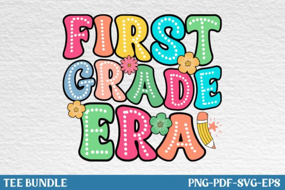 First Grade ERA T-Shirt Design for Branding