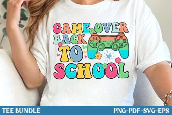 Game Over Back To School T-Shirt SVG PNG