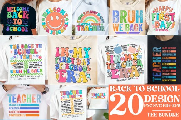 Unique Back to School Graphics for T-Shirt Designs