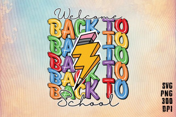 Welcome Back to School Graphics for Crafts